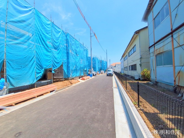 東京都府中市四谷4丁目の新築戸建て上棟写真 2025年6月18日撮影