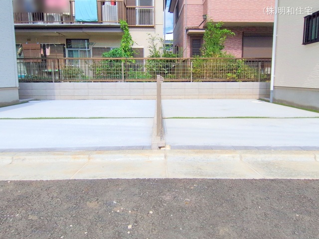 東京都府中市四谷4丁目の新築戸建て完成写真 2025年9月15日撮影
