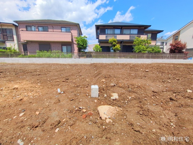 東京都府中市四谷4丁目の新築戸建て更地・土地写真 2025年4月28日撮影