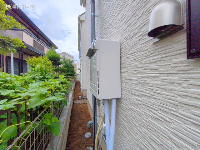 東京都府中市四谷4丁目の新築戸建て外構写真 2025年7月15日撮影