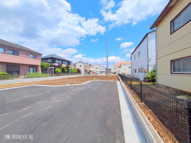 東京都府中市四谷4丁目の新築戸建て更地・土地写真 2025年4月28日撮影