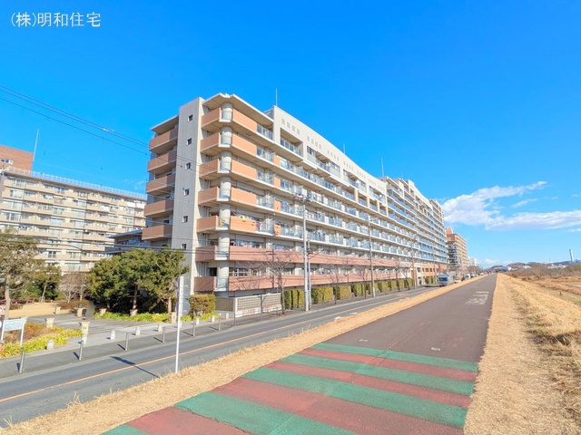 東京都府中市住吉町2丁目のマンション『ラヴィラ府中多摩川』外観写真 2025年1月7日撮影
