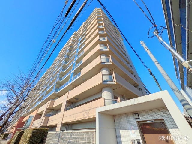 東京都府中市住吉町2丁目のマンション『ラヴィラ府中多摩川』外観写真 2025年1月7日撮影