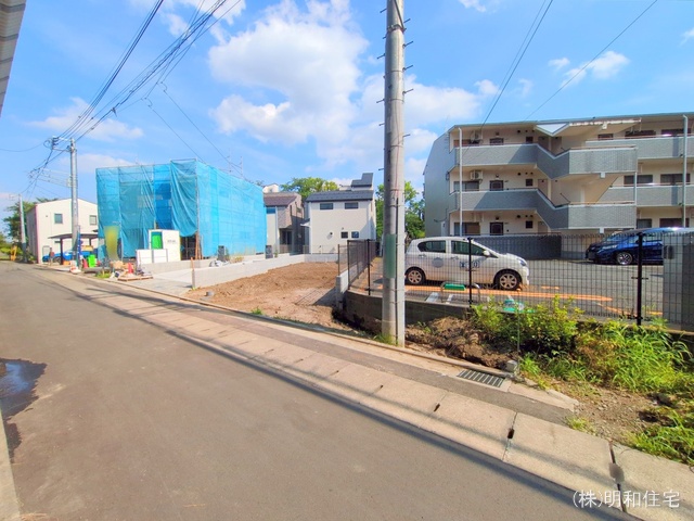 東京都府中市分梅町2丁目の新築戸建て更地・土地写真 2025年6月19日撮影