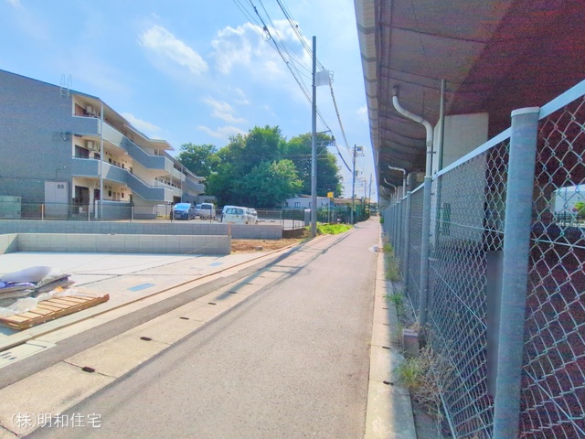 東京都府中市分梅町2丁目の新築戸建て更地・土地写真 2025年6月19日撮影
