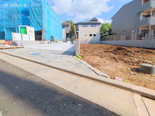 東京都府中市分梅町2丁目の新築戸建て更地・土地写真 2025年6月19日撮影
