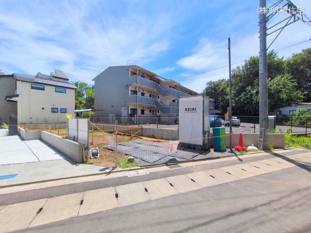 東京都府中市分梅町2丁目の新築戸建て基礎写真 2025年7月17日撮影