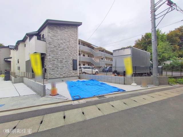 東京都府中市分梅町２丁目の新築戸建て完成写真 2025年10月30日撮影