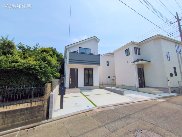 東京都府中市天神町１丁目の新築戸建て完成写真 2025年8月21日撮影