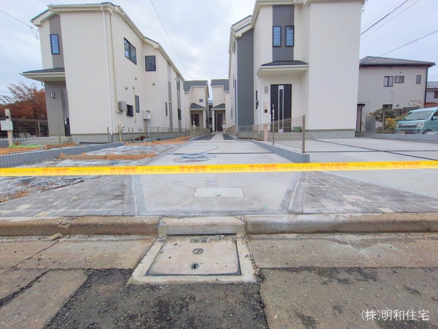 東京都府中市栄町２丁目の新築戸建て完成写真 2025年11月5日撮影