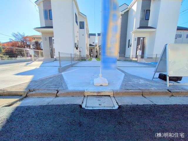 東京都府中市栄町2丁目の新築戸建て完成写真 2025年12月4日撮影