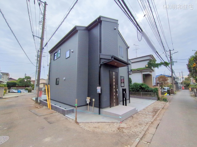 東京都府中市北山町2丁目の新築戸建て完成写真 2025年10月30日撮影