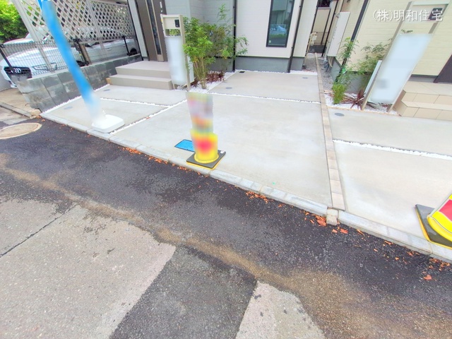 東京都府中市西府町５丁目の新築戸建て完成写真 2025年9月9日撮影