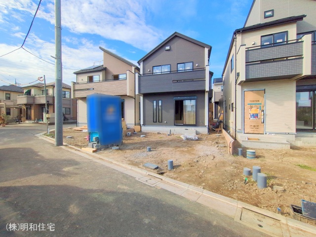 東京都府中市四谷４丁目-新築戸建ての外構写真