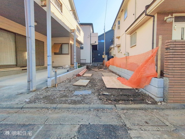 東京都府中市若松町３丁目の新築戸建て外構写真 2026年2月15日撮影