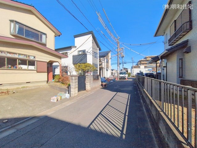 東京都府中市朝日町１丁目の新築戸建て外構写真 2026年2月18日撮影