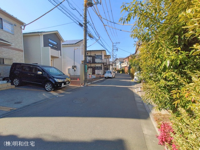 東京都府中市是政1丁目の新築戸建て外構写真 2026年2月5日撮影