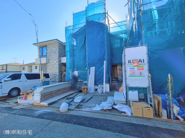 東京都府中市朝日町１丁目の新築戸建てシート写真 2026年1月12日撮影