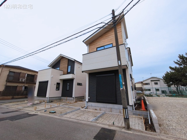 東京都府中市朝日町１丁目の新築戸建て外構写真 2026年3月1日撮影