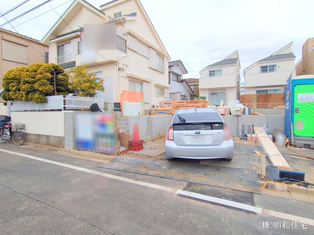 東京都府中市小柳町５丁目の新築戸建て上棟写真 2025年12月18日撮影