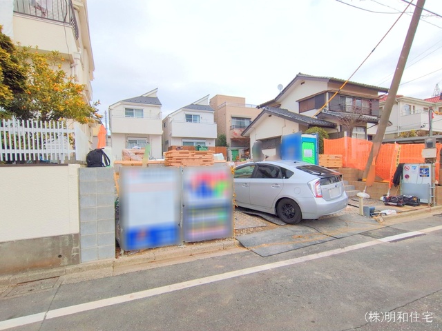 東京都府中市小柳町５丁目の新築戸建て上棟写真 2025年12月18日撮影