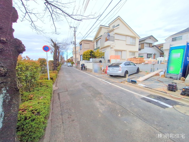 東京都府中市小柳町５丁目の新築戸建て上棟写真 2025年12月18日撮影