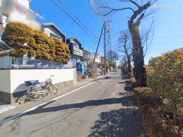 東京都府中市小柳町5丁目の新築戸建て外構写真 2026年2月18日撮影