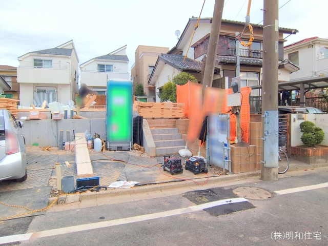 東京都府中市小柳町５丁目の新築戸建て上棟写真 2025年12月18日撮影