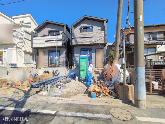 東京都府中市小柳町５丁目の新築戸建て外構写真 2026年2月18日撮影