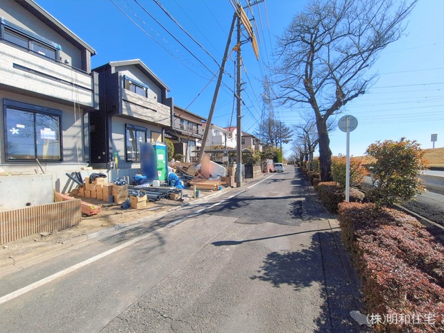 東京都府中市小柳町５丁目の新築戸建て外構写真 2026年2月18日撮影