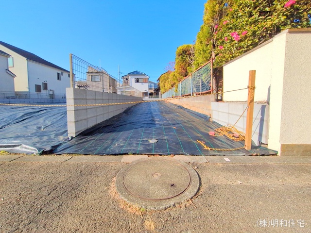 東京都府中市四谷３丁目の土地更地・土地写真 2025年12月18日撮影