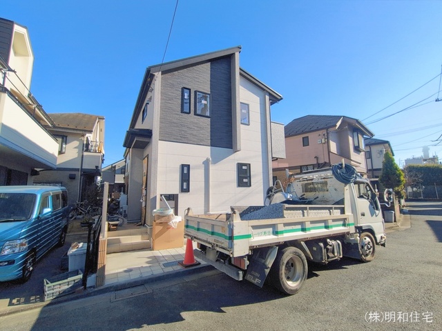 東京都府中市日新町２丁目の新築戸建て外構写真 2026年1月12日撮影