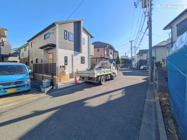 東京都府中市日新町２丁目の新築戸建て外構写真 2026年1月12日撮影