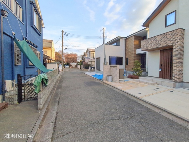 東京都府中市栄町１丁目の新築戸建て完成写真 2026年1月18日撮影