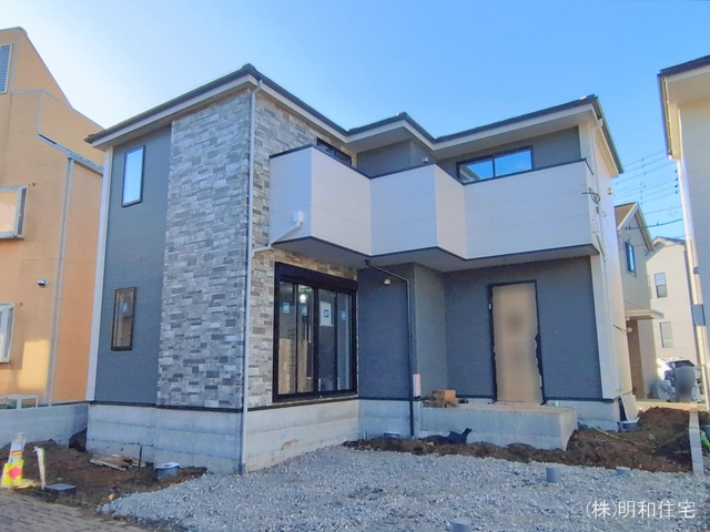 東京都府中市分梅町５丁目の新築戸建て外構写真 2026年2月18日撮影