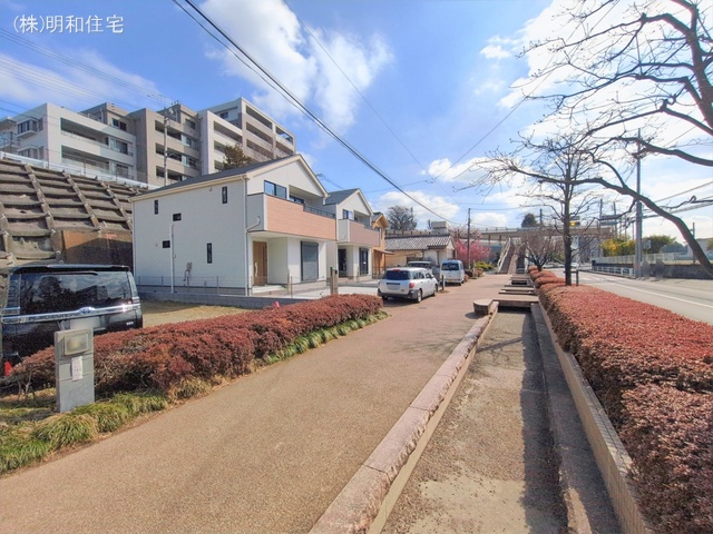 東京都府中市日新町１丁目の新築戸建て外構写真 2026年2月17日撮影