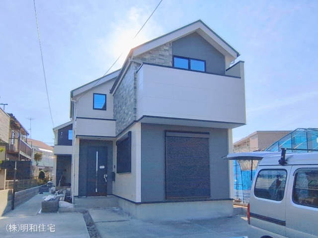 東京都府中市西府町3丁目の新築戸建て外構写真 2026年2月26日撮影