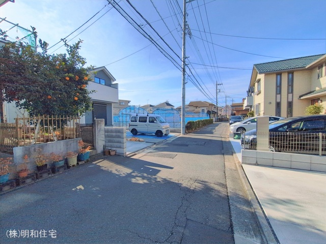 東京都府中市西府町3丁目の新築戸建て外構写真 2026年2月26日撮影