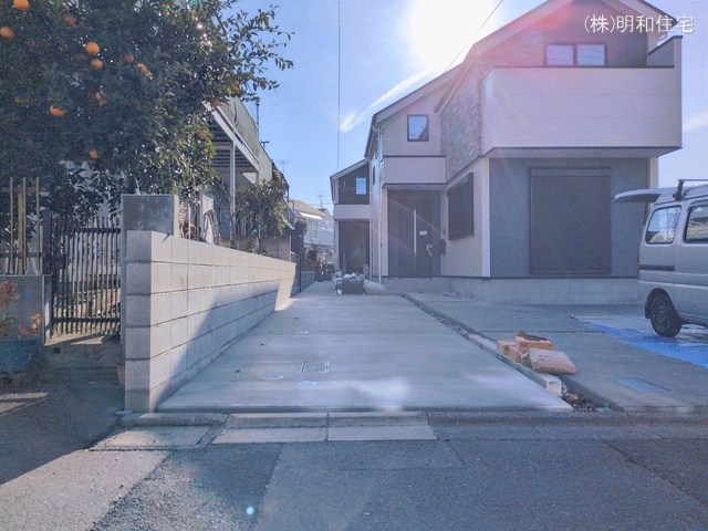 東京都府中市西府町３丁目の新築戸建て外構写真 2026年2月26日撮影