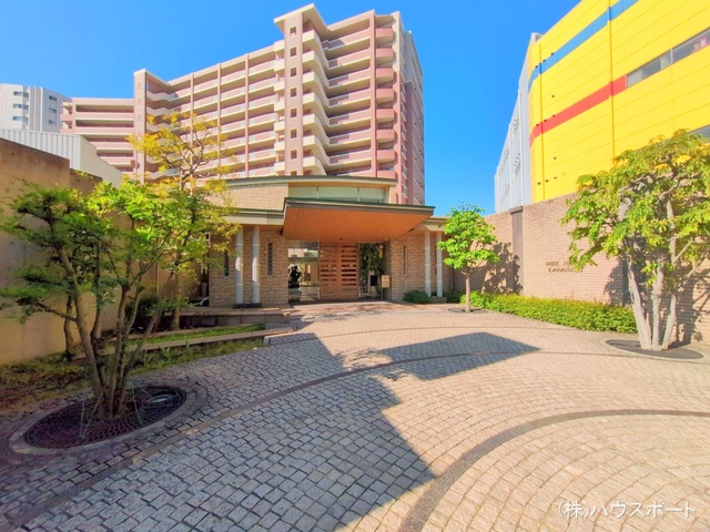 埼玉県川口市末広１丁目のマンション『パークスクエア川口』外観写真 2025年4月28日撮影