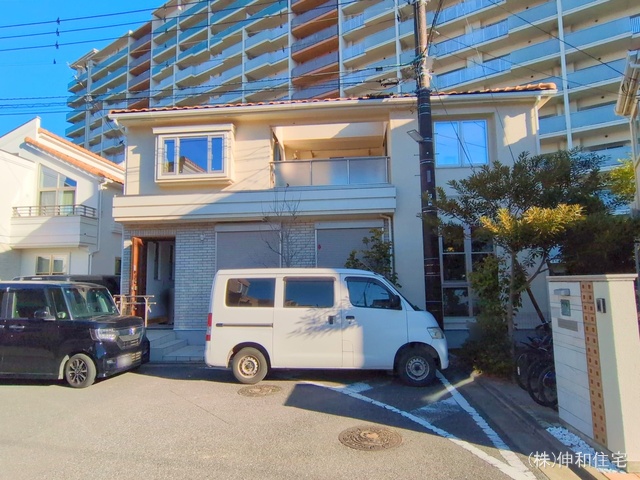 千葉県千葉市美浜区稲毛海岸5丁目の中古戸建て完成写真 2025年2月6日撮影
