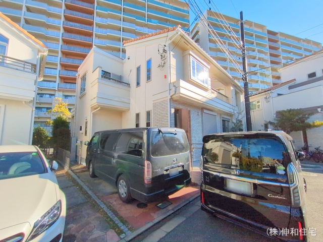 千葉県千葉市美浜区稲毛海岸5丁目の中古戸建て完成写真 2025年2月6日撮影