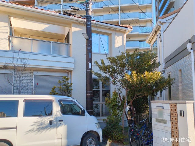 千葉県千葉市美浜区稲毛海岸5丁目の中古戸建て完成写真 2025年2月6日撮影