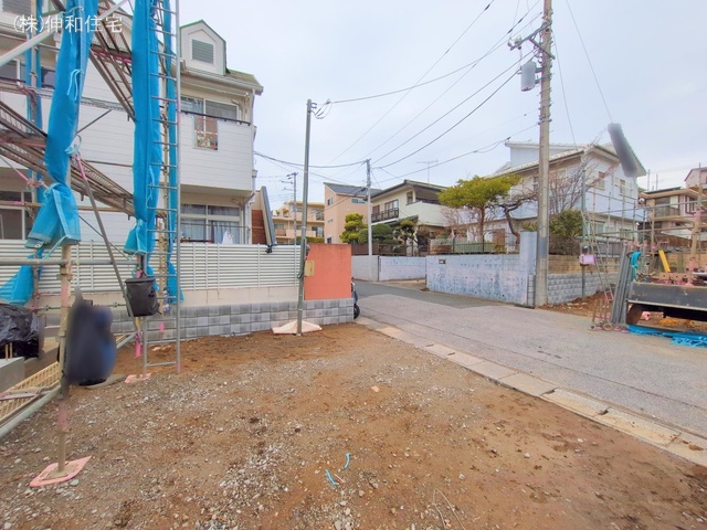 千葉県千葉市花見川区朝日ケ丘3丁目の新築戸建て基礎写真 2025年3月3日撮影