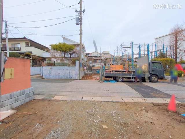 千葉県千葉市花見川区朝日ケ丘3丁目の新築戸建て基礎写真 2025年3月3日撮影