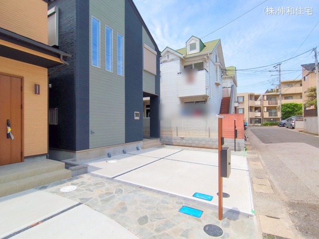 千葉県千葉市花見川区朝日ケ丘3丁目の新築戸建て完成写真 2025年6月8日撮影