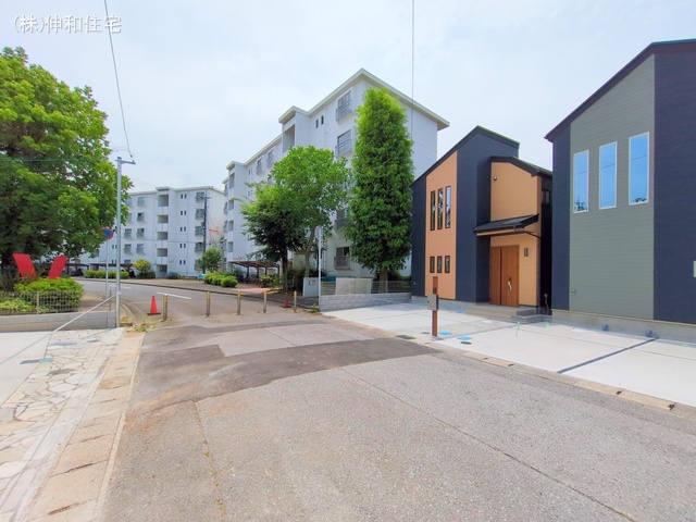 千葉県千葉市花見川区朝日ケ丘3丁目の新築戸建て完成写真 2025年6月8日撮影