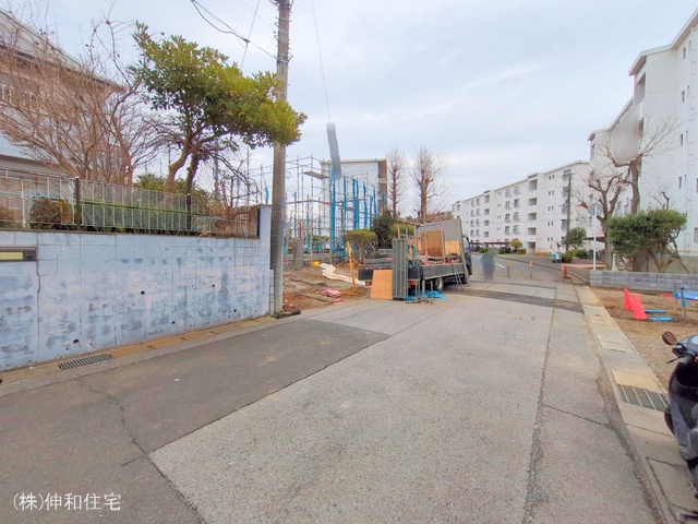 千葉県千葉市花見川区朝日ケ丘4丁目の新築戸建て基礎写真 2025年3月3日撮影