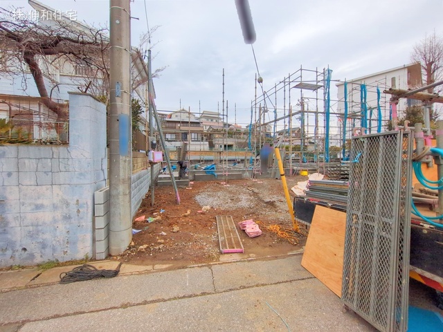 千葉県千葉市花見川区朝日ケ丘4丁目の新築戸建て基礎写真 2025年3月3日撮影