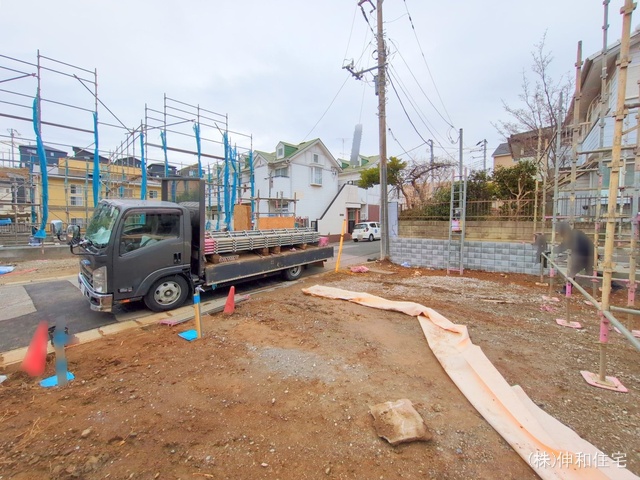 千葉県千葉市花見川区朝日ケ丘4丁目の新築戸建て基礎写真 2025年3月3日撮影